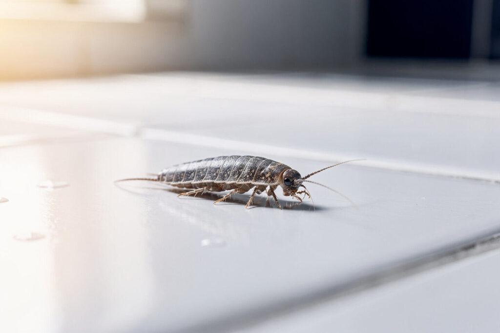 Silberfisch im Bad – hygienische Bekämpfung ohne chemische Rückstände – Haas Schädlingsbekämpfung
